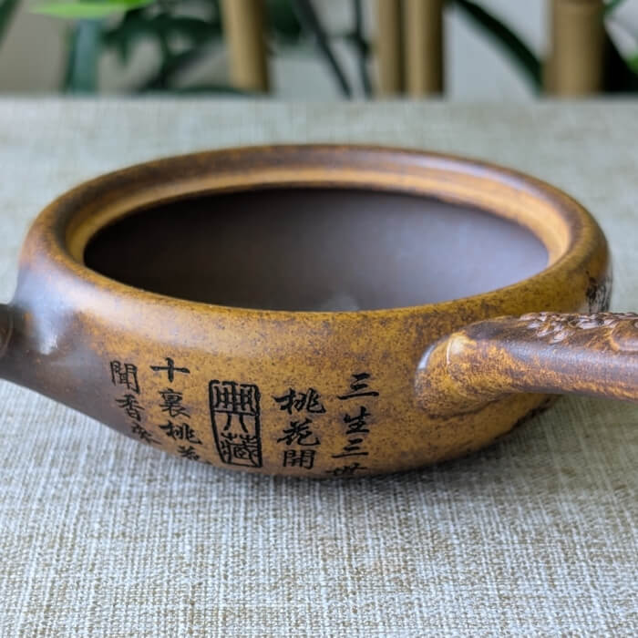 Zhi Zu Yixing Side-Handle Teapot – Handmade Clay Teaware 180ml