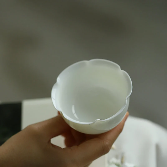 45ml Flared Rim Tea Cup – Handmade Ceramic Gongfu Teaware