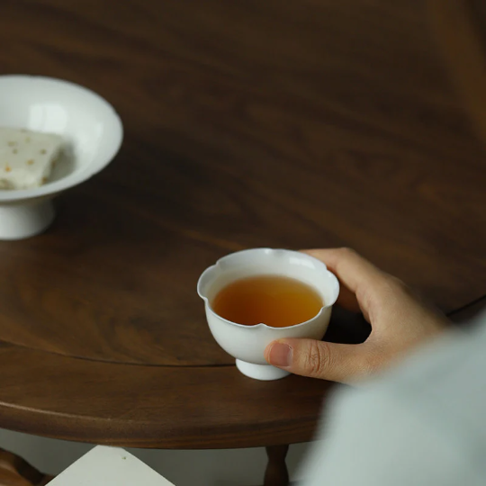 45ml Flared Rim Tea Cup – Handmade Ceramic Gongfu Teaware