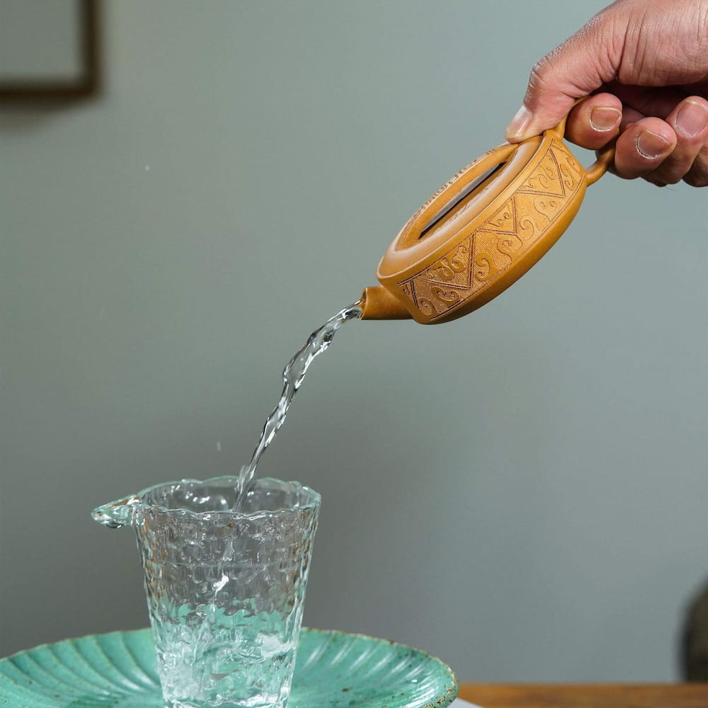 Huangtu Yipianwa Teapot – Golden Duan Ni – 150ml