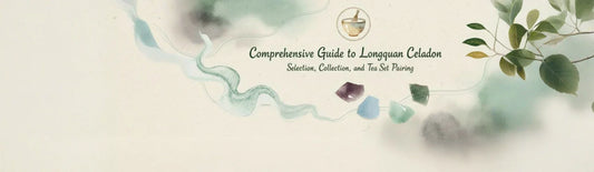 Longquan Celadon tea set with jade-like green glaze showcasing traditional Chinese porcelain craftsmanship