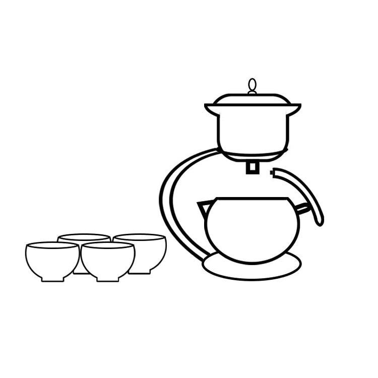 TeaCask complete tea sets collection illustration