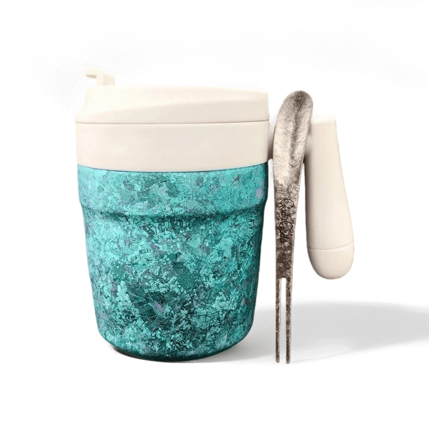 Premium Titanium 350ml (12 fl oz) Office & Tea Mug – Insulated with Handle, Gift Box