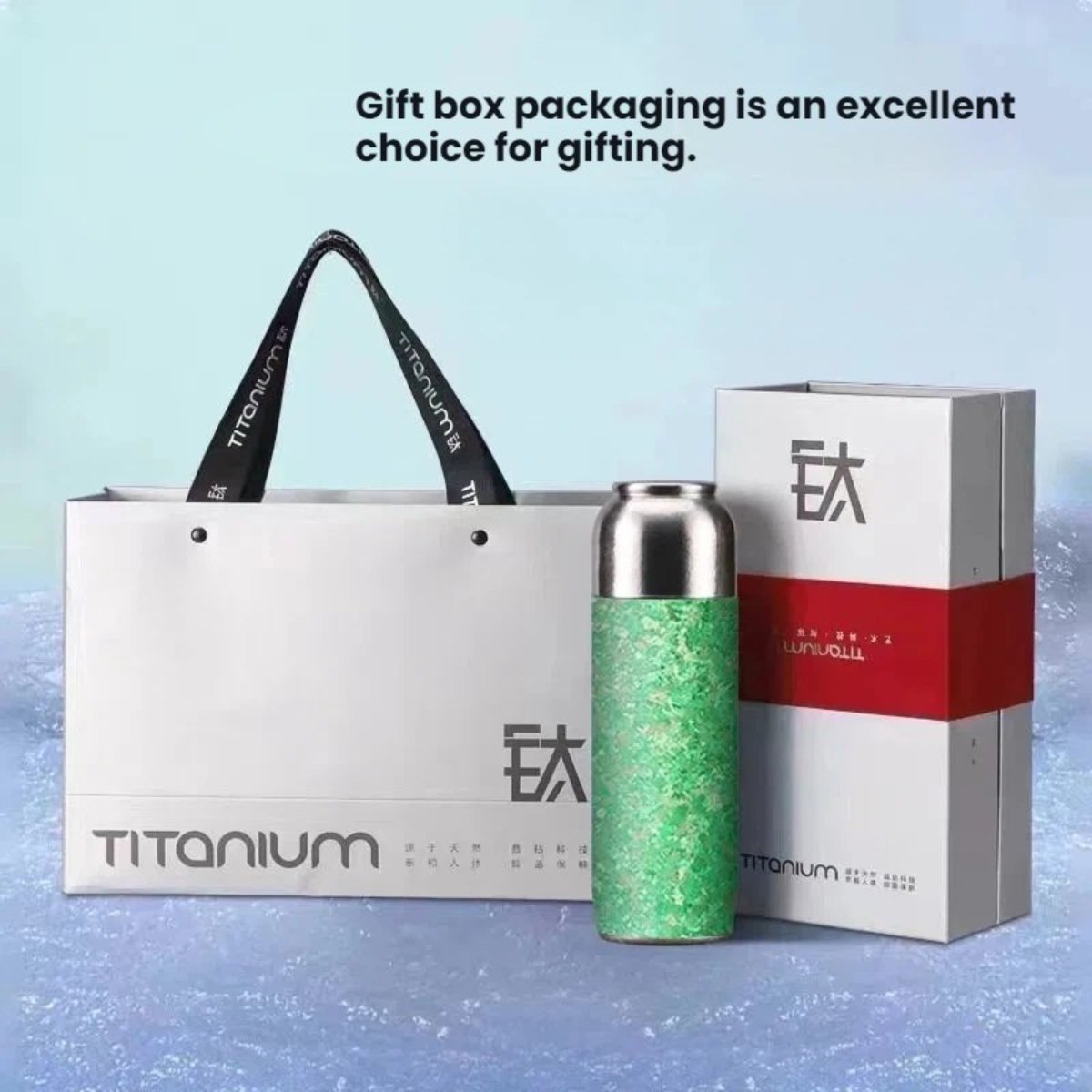 Pure Titanium 16oz / 460ml Tumbler – Leakproof Magnetic Lid, Multi-Layer Insulation & Built-in Tea Filter