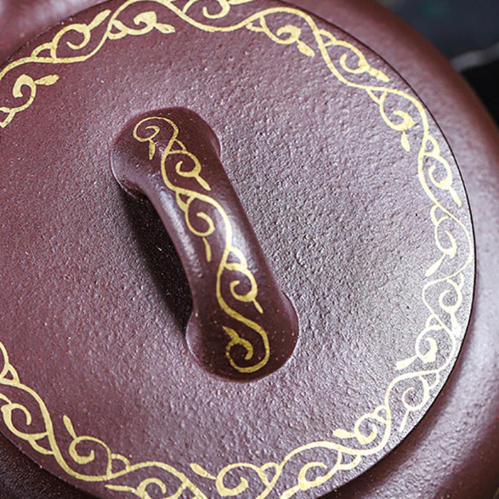 Golden Lotus Teapot – Zi Ni – 350ml