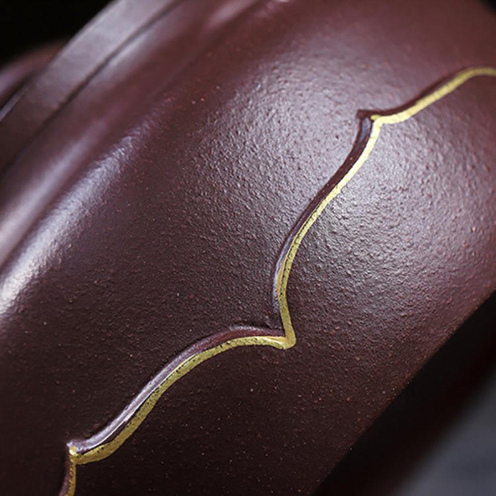 Golden Lotus Teapot – Zi Ni – 350ml