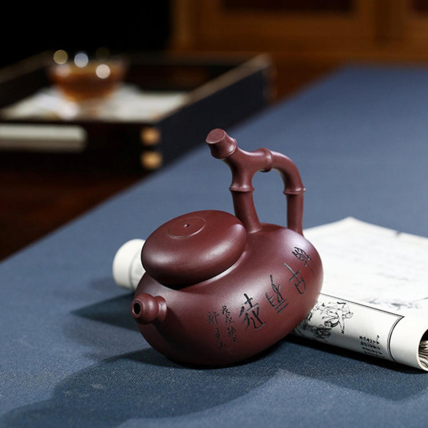 Bamboo-Style Teapot – Zi Ni – 300ml