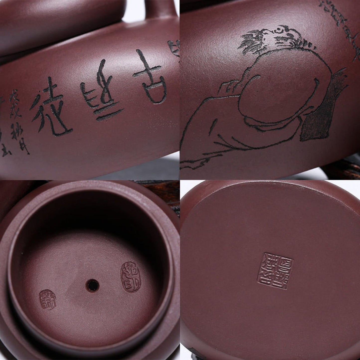 Bamboo-Style Teapot – Zi Ni – 300ml