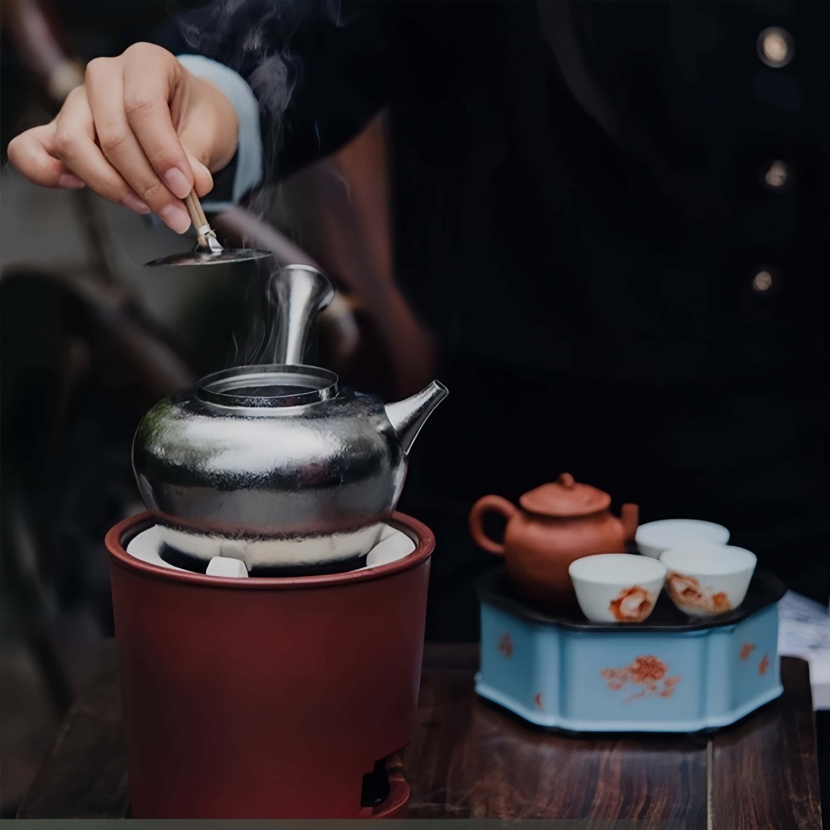 Pure Titanium Tea Kettle – 550ML Durable & Lightweight Diao