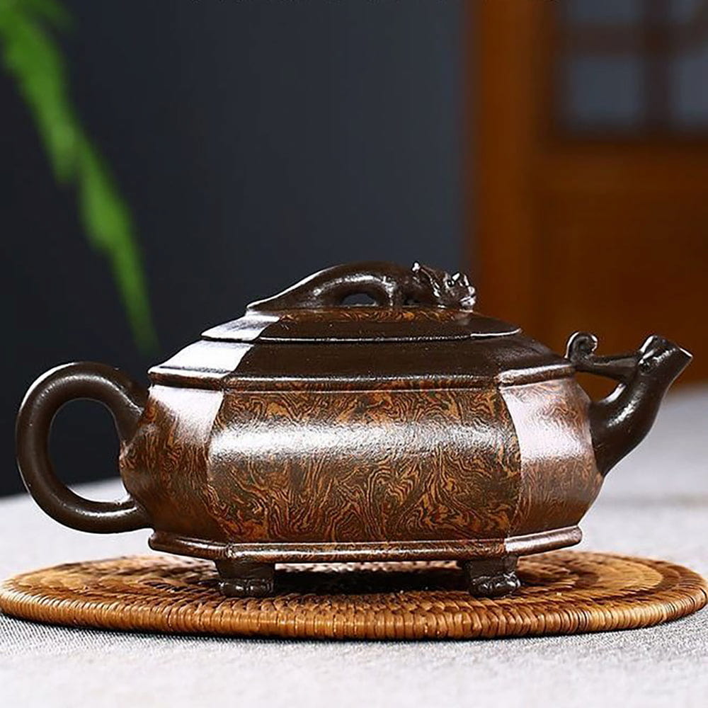 Chi Long Hexagonal Teapot – Zini Jiao Ni – 230ml