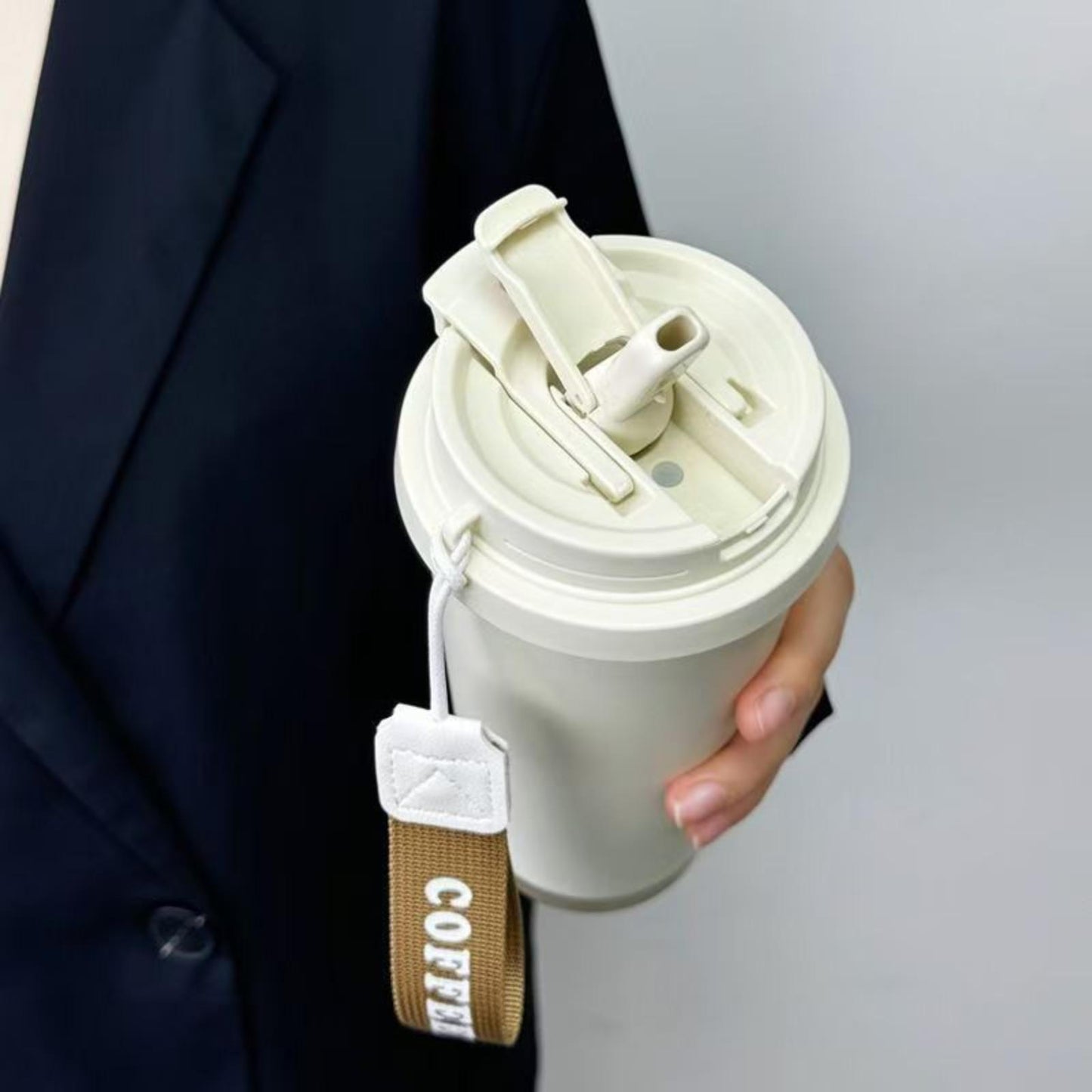 Insulated Double-Wall Tumbler & Ceramic Mug Gift Set – Leak-Proof, Hot & Cold Drinks