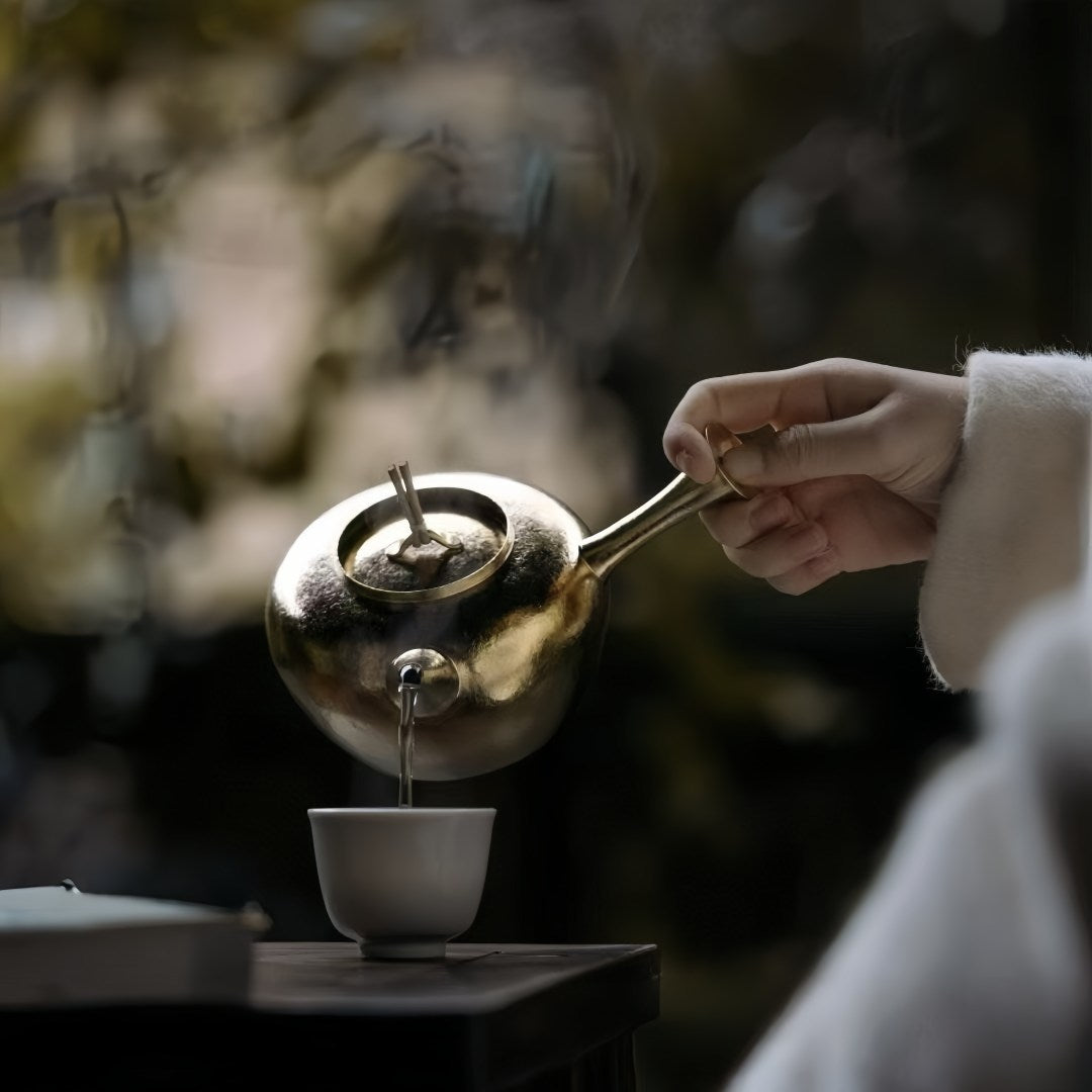 Pure Titanium Tea Kettle – 550ML Durable & Lightweight Diao