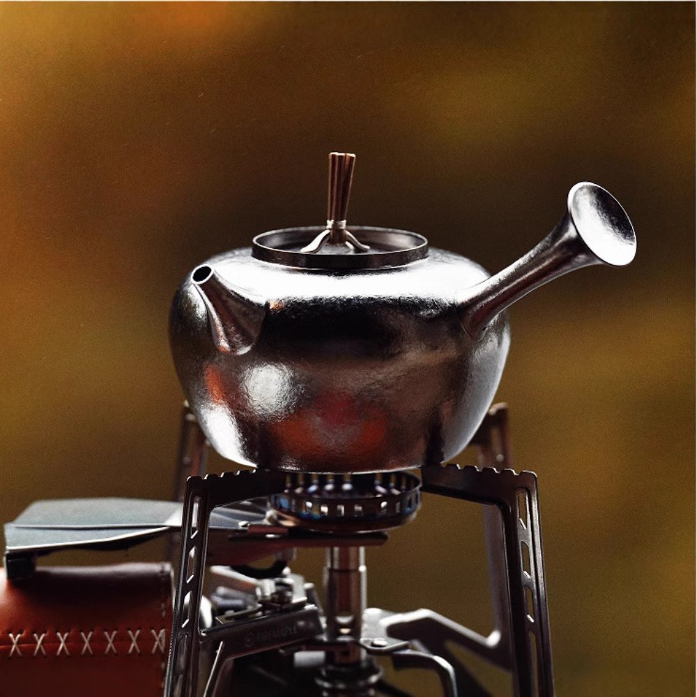 Pure Titanium Tea Kettle – 550ML Durable & Lightweight Diao