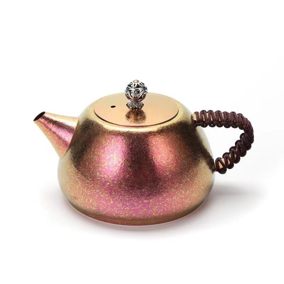 Pure Titanium Tea Pot with Strainer and Lid – Durable & Elegant Water Boiler
