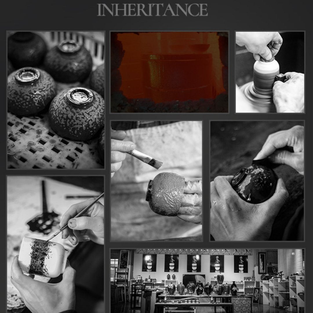 Fuzhou Handcrafted Bodiless Lacquer Maple Leaf Teapot Gift Box, 5.4 fl oz