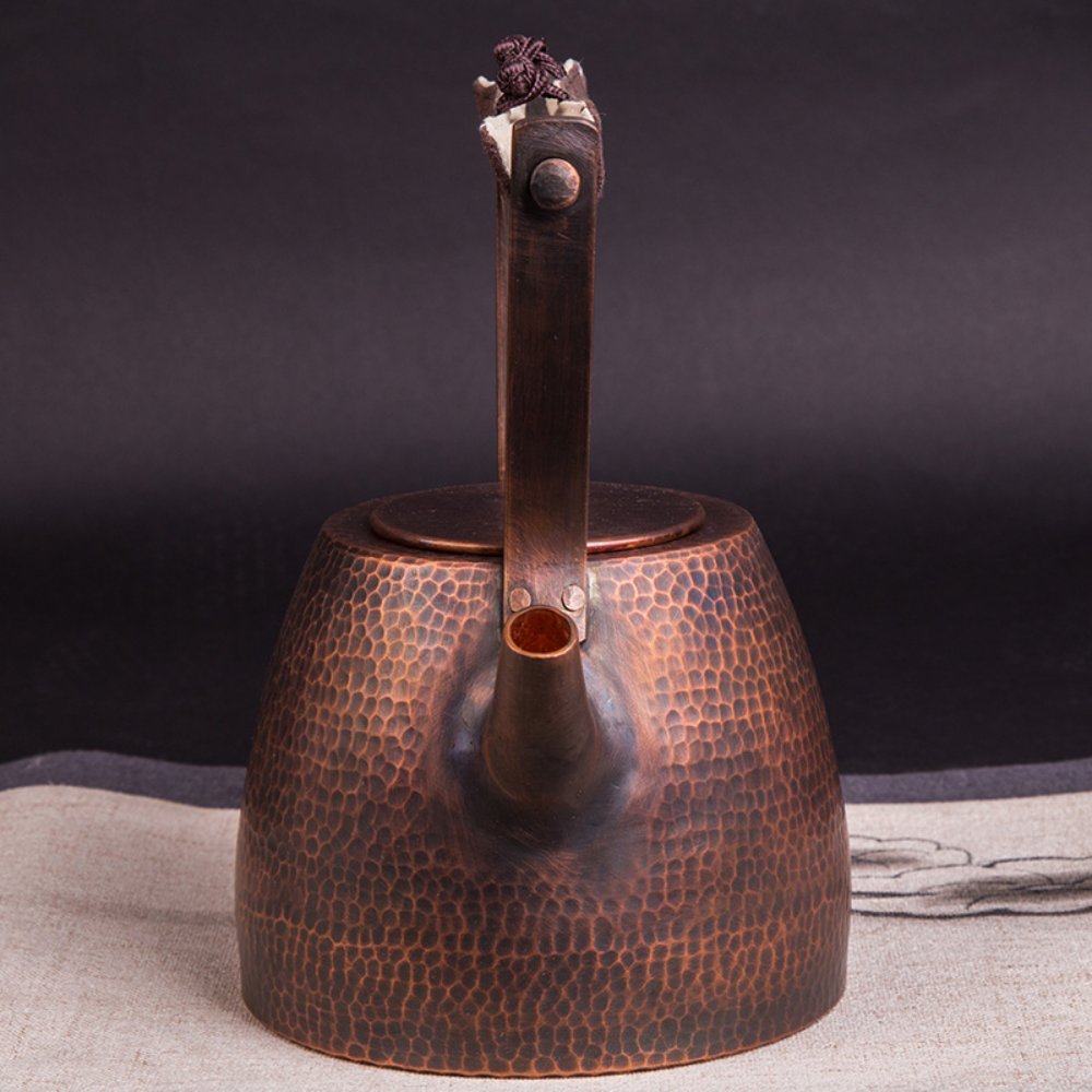 Handmade Thick Pure Copper Kettle – Boiling Water Teapot