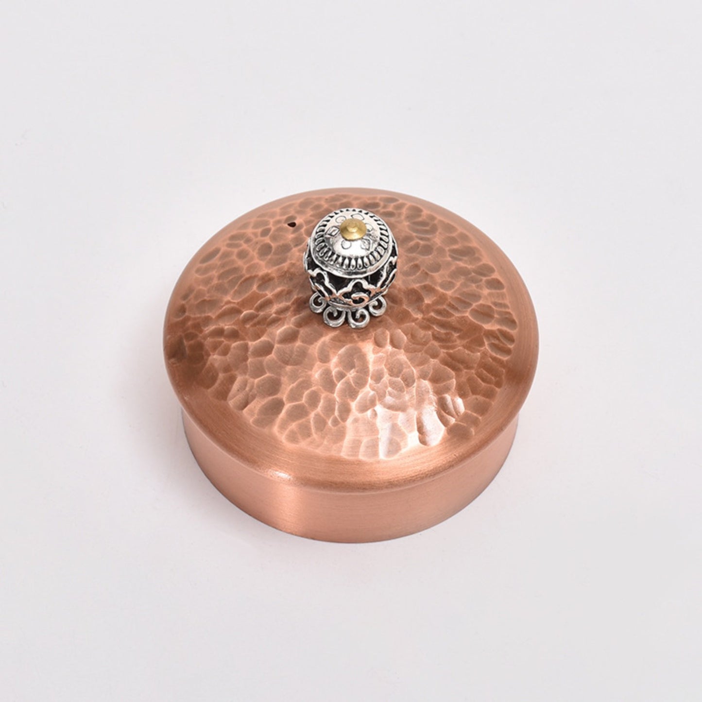 Portable Side-Handle Copper Teapot – Wooden Handle – Home & Office Kung Fu Tea