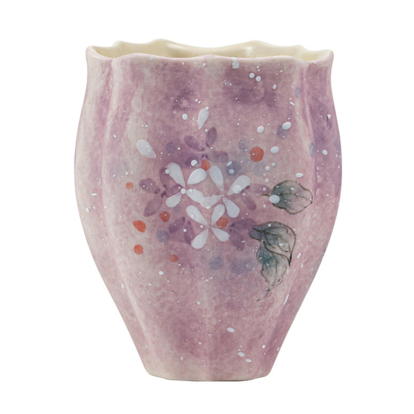 Zilin Travel Tea Set with Luxury Tea Serving Tray & Accessories, Hand-Painted Goldfish Motif, Porcelain Tea Set for Home, Office, or Gift