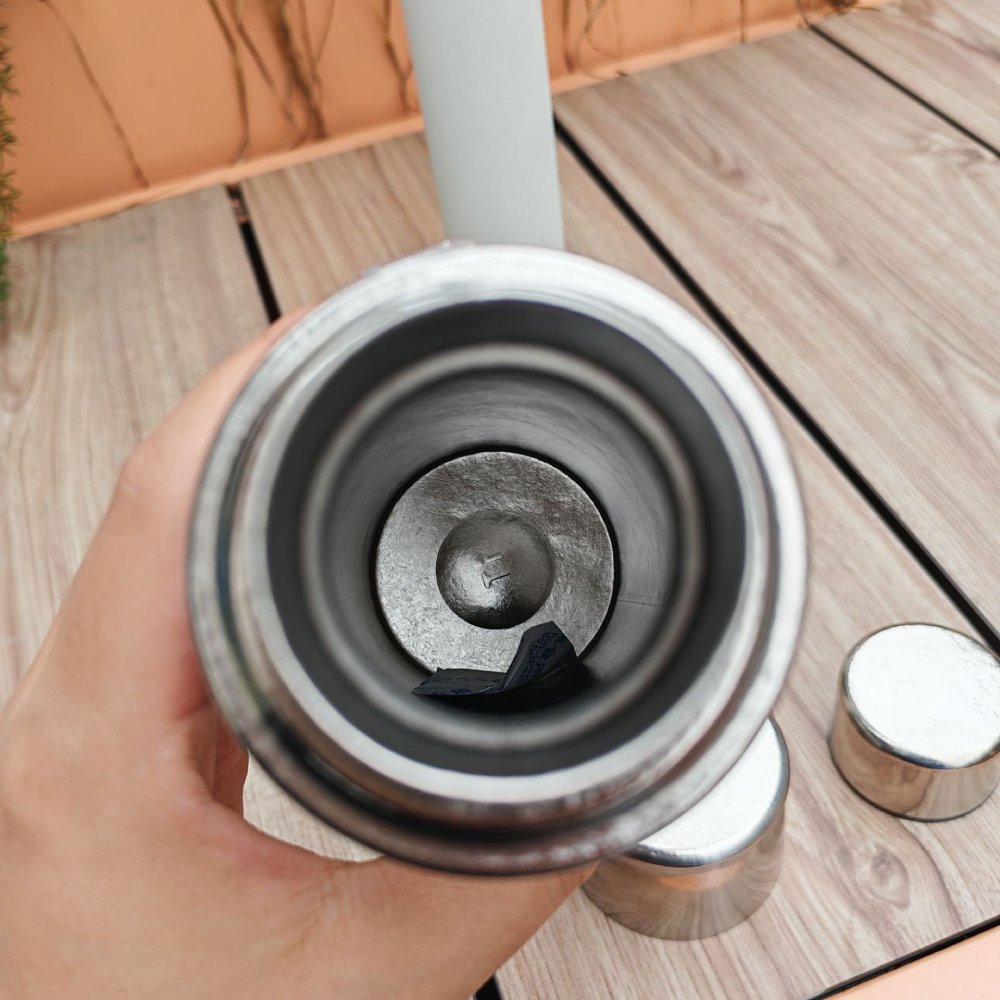 Pure Titanium Magnetic-Lid Tumbler 420ml – Lightweight Leakproof Travel Mug with Tea Filter & Gift Box