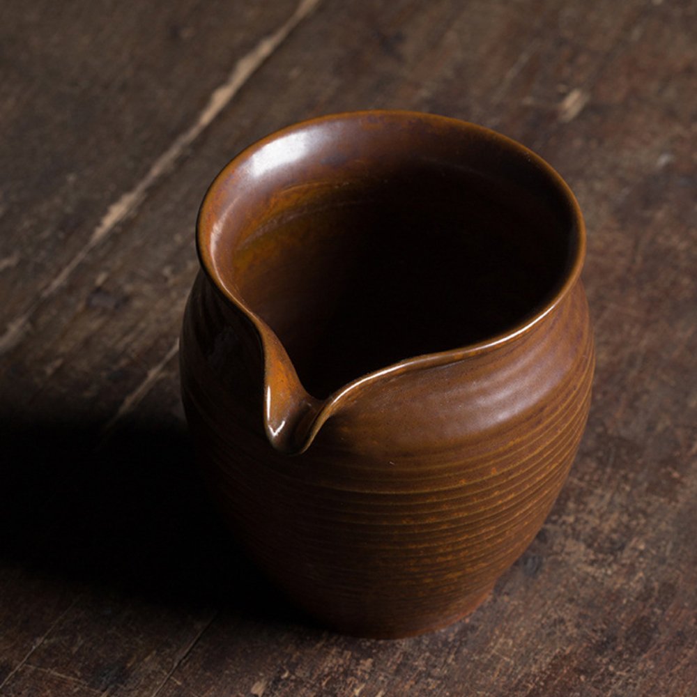 Longquan Celadon Gongdao Tea Pitcher – Handmade 200ML Ceramic Fair Cup