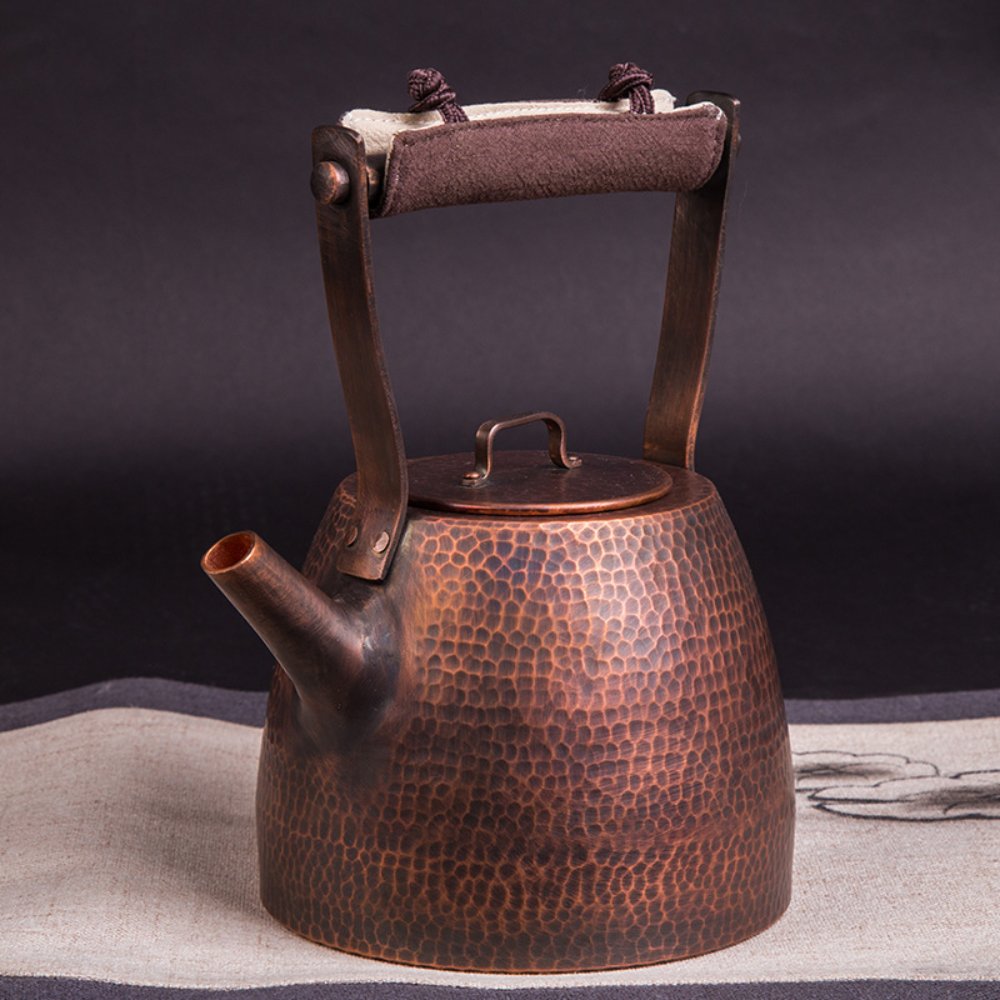 Handmade Thick Pure Copper Kettle – Boiling Water Teapot