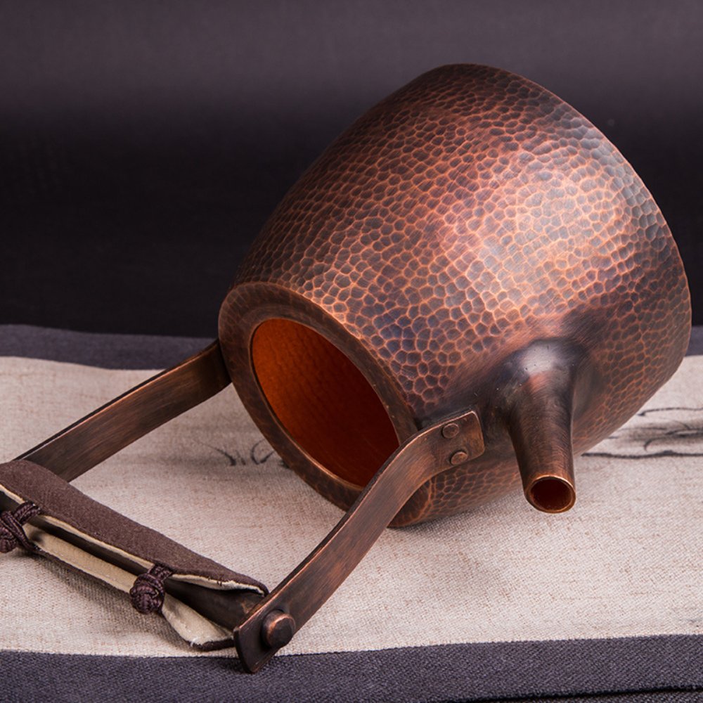 Handmade Thick Pure Copper Kettle – Boiling Water Teapot