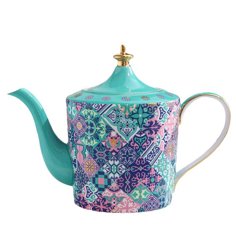 Luxury Bone China Afternoon Tea Set with High Footed Cups & Gift Box