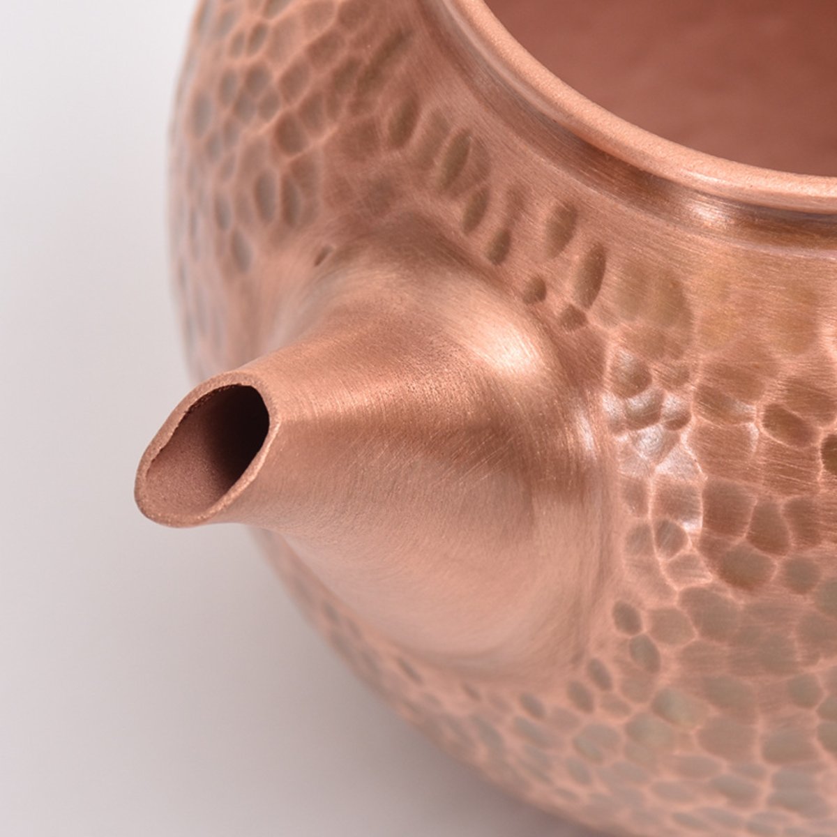 Portable Side-Handle Copper Teapot – Wooden Handle – Home & Office Kung Fu Tea