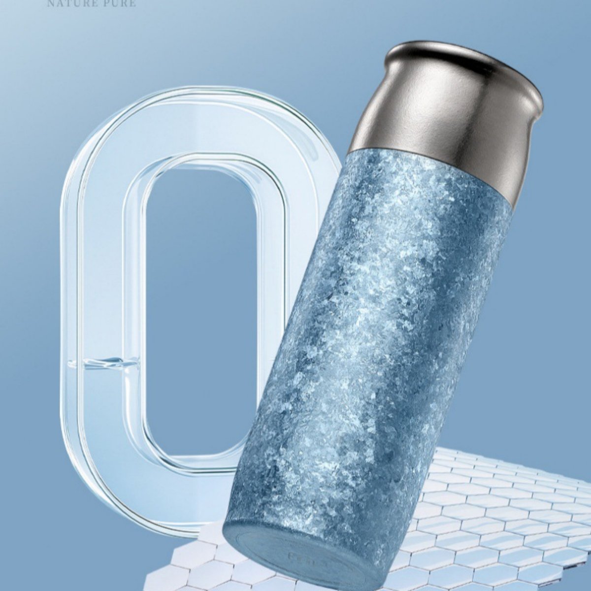 Pure Titanium 14oz Tea Tumbler – Leakproof Magnetic Lid, Multi-Layer Insulation & Built-in Tea Filter